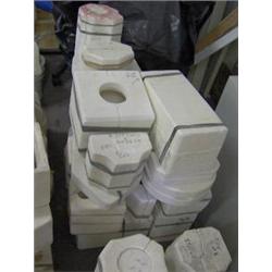 CERAMIC MOLDS APPROX.. 25 PIECES