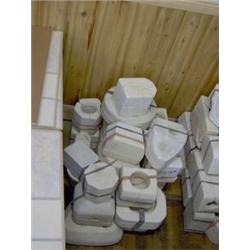 CERAMIC MOLDS APPROX.. 25 PIECES