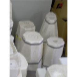 CERAMIC MOLDS APPROX.. 5 LARGE PIECES