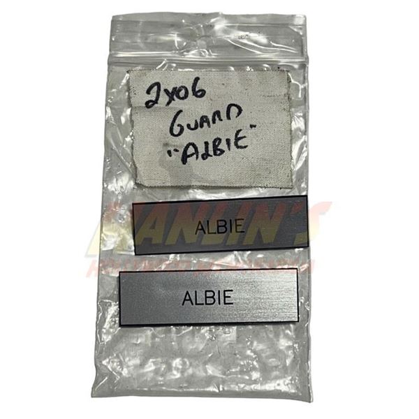 Arrow TV Series (2012-2020) - Albie Guard Name Badge Collection