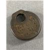 Image 1 : Antique "Climax"  6 Lever Padlock. Early 1900's