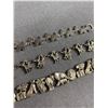 Image 2 : 3 Vintage Metal Bracelets, Unique, 6", 7", & 7 1/2" L. Original Patina