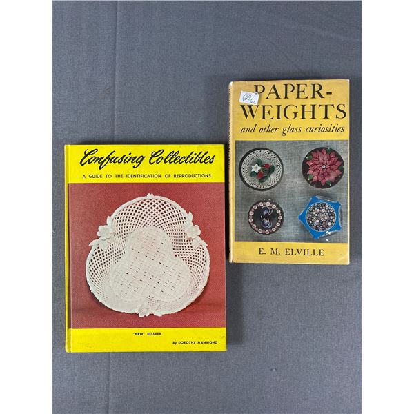 2 Early Collectibles Books (Paperweights & More)