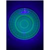 Image 2 : Lovely Green Uranium Depression Glass 9" Plate
