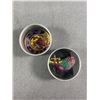 Image 1 : Lovely Pair of Vintage Southwest Enamelled Brooches