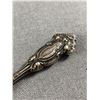 Image 2 : Antique Sterling Silver Nail File 5.5" Total Length