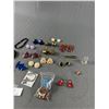 Image 2 : Lot of 14 Earrings and Odds and Ends