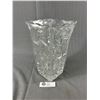 Image 2 : Pinwheel Crystal Vase. Approx. 10" H