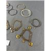 Image 2 : Lot of Assorted Gold and Silver Toned Jewelry Bangle and Bracelets