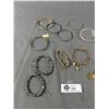 Image 3 : Lot of Assorted Gold and Silver Toned Jewelry Bangle and Bracelets