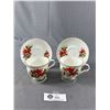 Image 1 : Set Of 2 Vintage Sadler Wellington Fine Bone China Tea Cups & Saucers Made In Englang