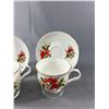 Image 3 : Set Of 2 Vintage Sadler Wellington Fine Bone China Tea Cups & Saucers Made In Englang