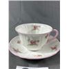 Image 2 : Vintage Shelley Bridal Rose, Fine Bone China Cup & Saucer, Made In England