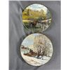 Image 2 : Lot Of Collector Plates - Preserving Way Of Life Chapter 2, Plates 1-4 & Norman Rockwell "A Young Gi