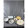 Image 1 : Lot Of Vintage Home Décor - Plates/Platters, Serving Wear & More