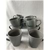 Image 8 : Lot Of Mikasa Swirl Square Graphite Mugs, Plates, Bowls & More