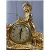 Image 2 : Vintage United Self- Starting Electric Mantel Clock. Boy Fishing. Model #710