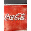 Image 2 : Vintage Metal Porcelain Coca Cola Sign. Approx. 29" x 30" .NO SHIPPING