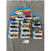 Image 1 : Lot Of 14 Collectible Hotwheels Die Cast Vehicles in Original Cases