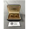 Image 1 : Beautiful Anson Genuine Tiger Eye Cufflinks with Box