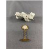 Image 1 : Vintage Lapel Nurses Cardinal Watch (24hrs) & 2 As Is Birds