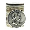 Image 1 : Roll of (20) Brilliant Uncirculated 1958 Franklin Half Dollar Coins