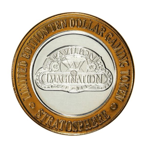 .999 Silver Stratosphere Las Vegas, Nevada $10 Casino Limited Edition Gaming Token