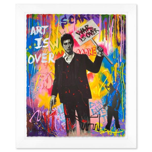 Nastya Rovenskaya "War is Over" Original Mixed Media on Paper