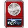 Image 2 : 2016-(S) $1 American Silver Eagle Coin NGC MS69 Struck at San Francisco Red Core
