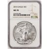 Image 1 : 2015 $1 American Silver Eagle Coin NGC MS70