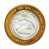 Image 1 : .999 Silver Aladdin Resort Casino Las Vegas, NV $10 Limited Edition Gaming Token