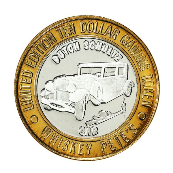 .999 Silver Whiskey Pete's Casino Primm, Nevada $10 Limited Edition Gaming Token