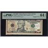 Image 1 : 2009 $10 Federal Reserve Cutting Error Note Fr.2041-G PMG Choice Uncirculated 64EPQ