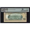 Image 2 : 2009 $10 Federal Reserve Cutting Error Note Fr.2041-G PMG Choice Uncirculated 64EPQ