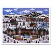 Image 1 : Jane Wooster Scott "Sun Valley Winter Wonderland" Limited Edition Lithograph on Paper