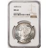 Image 1 : 1878-S $1 Morgan Silver Dollar Coin NGC MS62