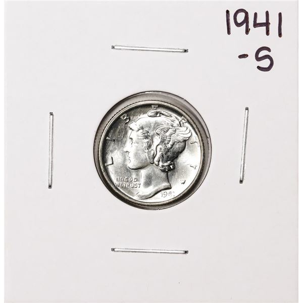 1941-S Mercury Dime Coin