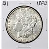 Image 1 : 1892 $1 Morgan Silver Dollar Coin