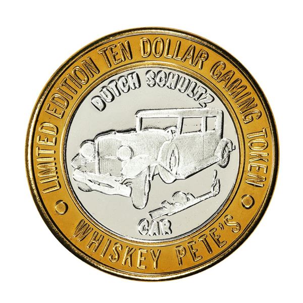 .999 Silver Whiskey Pete's Casino Primm, Nevada $10 Limited Edition Gaming Token