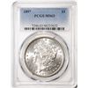 Image 1 : 1897 $1 Morgan Silver Dollar Coin PCGS MS63