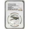 Image 1 : 2015 Burundi 5000 Francs Aviation History Savoia-Marchetti Silver Coin NGC Rev. PF69