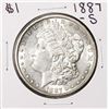 Image 1 : 1887-S $1 Morgan Silver Dollar Coin