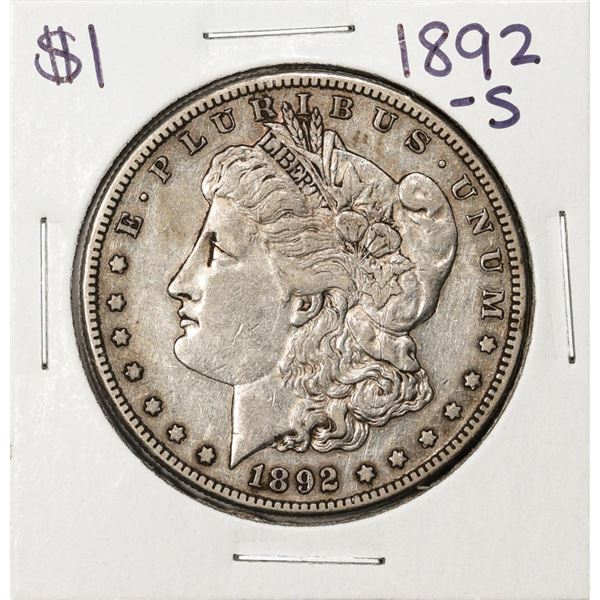 1892-S $1 Morgan Silver Dollar Coin