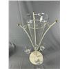 Image 3 : Metal & Glass Flower Eperne Complete