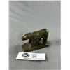 Image 1 : Small Carved Soapstone Bear