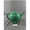 Image 2 : Unusual Green Medalta (Unmarked) Teapot. Great Condition