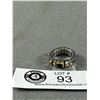 Image 2 : 18 Karat Gold & Stainless Steel Italian Expandable Ring By Nomination
