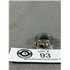 Image 2 : 18 Karat Gold & Stainless Steel Italian Expandable Ring By Nomination