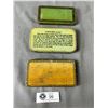 Image 2 : 3 Vintage Watch Parts Tins Elgin, Etc 3" x 5"