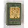Image 2 : 2 Antique Cookbooks. 1916 The Best Way Book & Circa 1870's Domestic Cookery